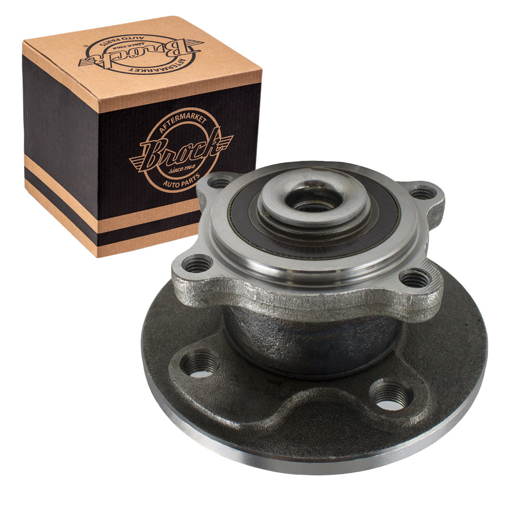 Brock Replacement Rear Wheel Hub Bearing Assembly Compatible with Cooper & Clubman R56 R55 R57 R59 R58 33416786552
