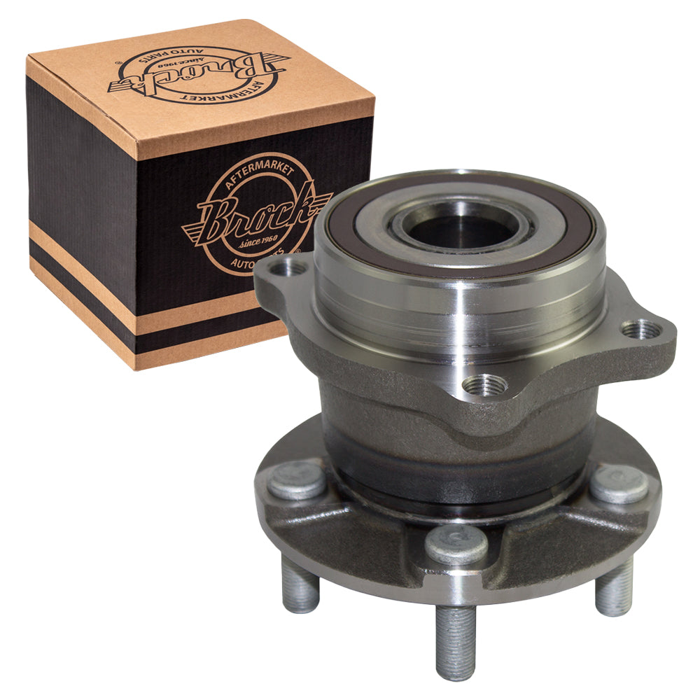 Brock Replacement Rear Wheel Hub Bearing Assembly Compatible with FR-S BRZ Impreza Forester Legacy Outback SU003-00791