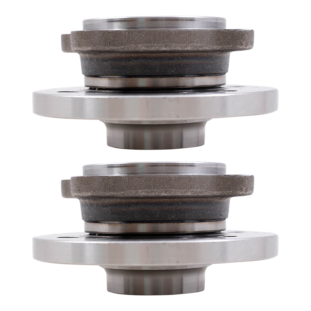Brock Replacement Set Front Hubs with Wheel Bearings Compatible with 2007-2013 Cooper Cooper S Hatchback R56