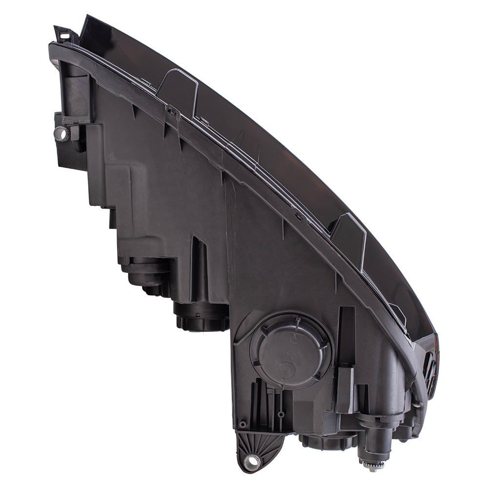 Brock Replacement Drivers Halogen Combination Headlight Headlamp Compatible with 2012 2013 2014 2015 Passat 561-941-005D