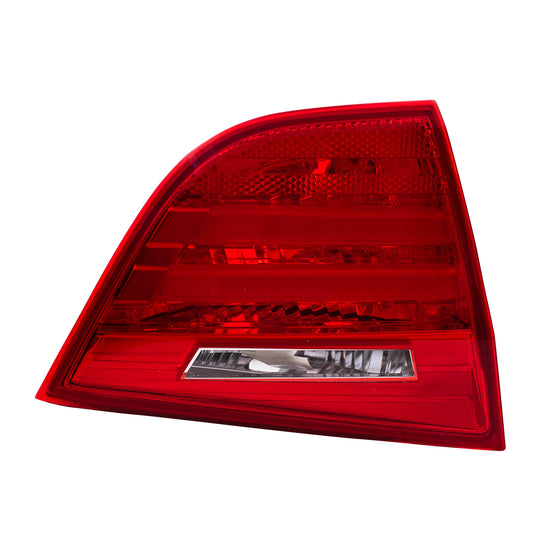 Brock Replacement Driver Tail Light Lid Mounted Lens Compatible with 2009-2011 3 Series E90 Sedan