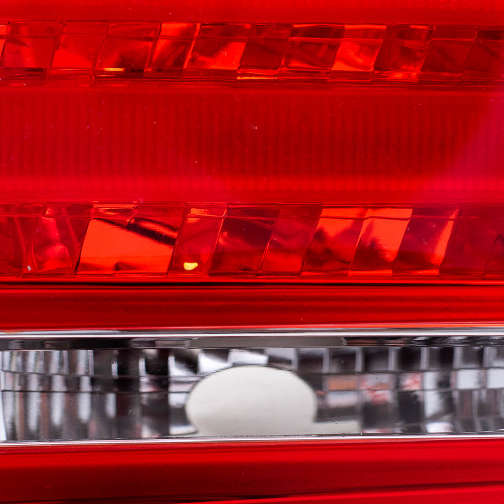 Brock Replacement Driver Tail Light Lid Mounted Lens Compatible with 2009-2011 3 Series E90 Sedan