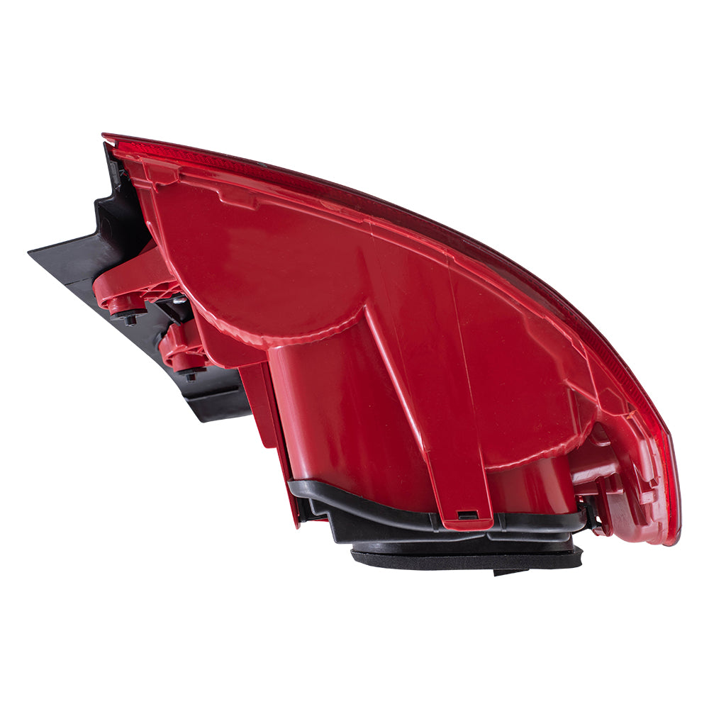 Brock Replacement Passengers Taillight Tail Lamp Quarter Panel Mounted Lens Compatible with 2012-2015 Passat 561 945 096 H VW2805108