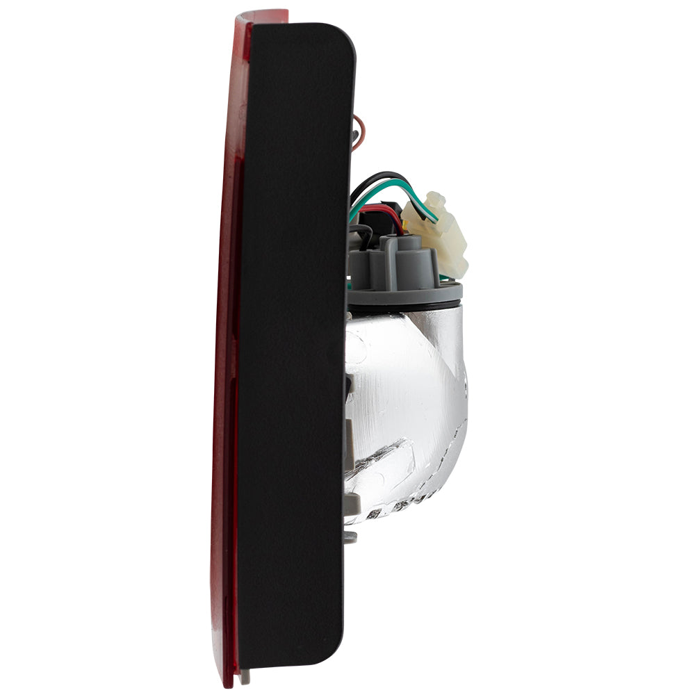 Brock Replacement Pair Tail Lights Compatible with 2007-2010 X5 Driver and Passenger Set Lid Mounted Tail Lamps 63217295339 63217295340