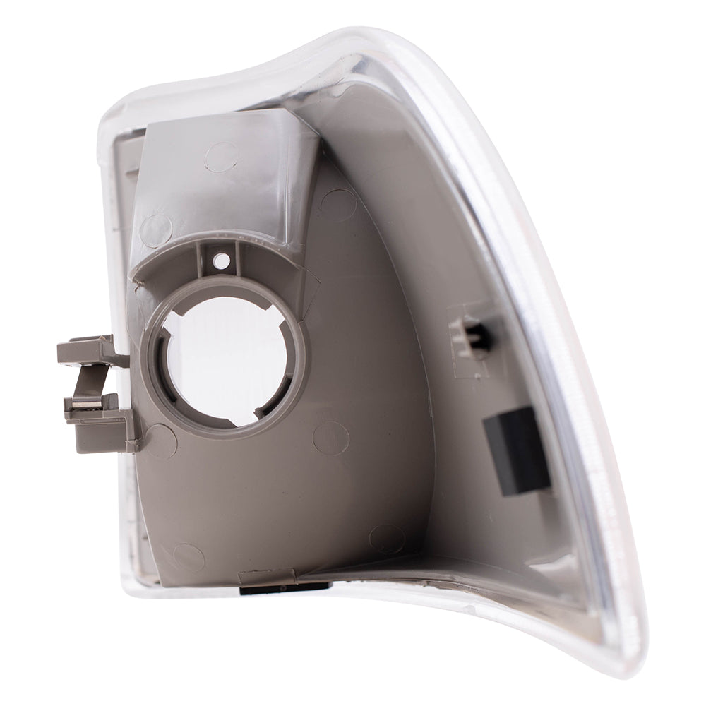 Brock Replacement Passengers Park Signal Corner Marker Light Lamp Lens Compatible with 1998-2000 S70 V70 1998-2002 C70 9483185-6