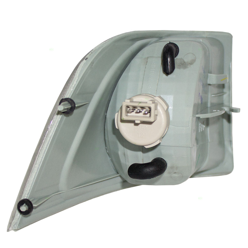 Park Signal Light fits 2001-2004 Volvo S40 V40 Driver Corner Lamp w/Chrome Bezel