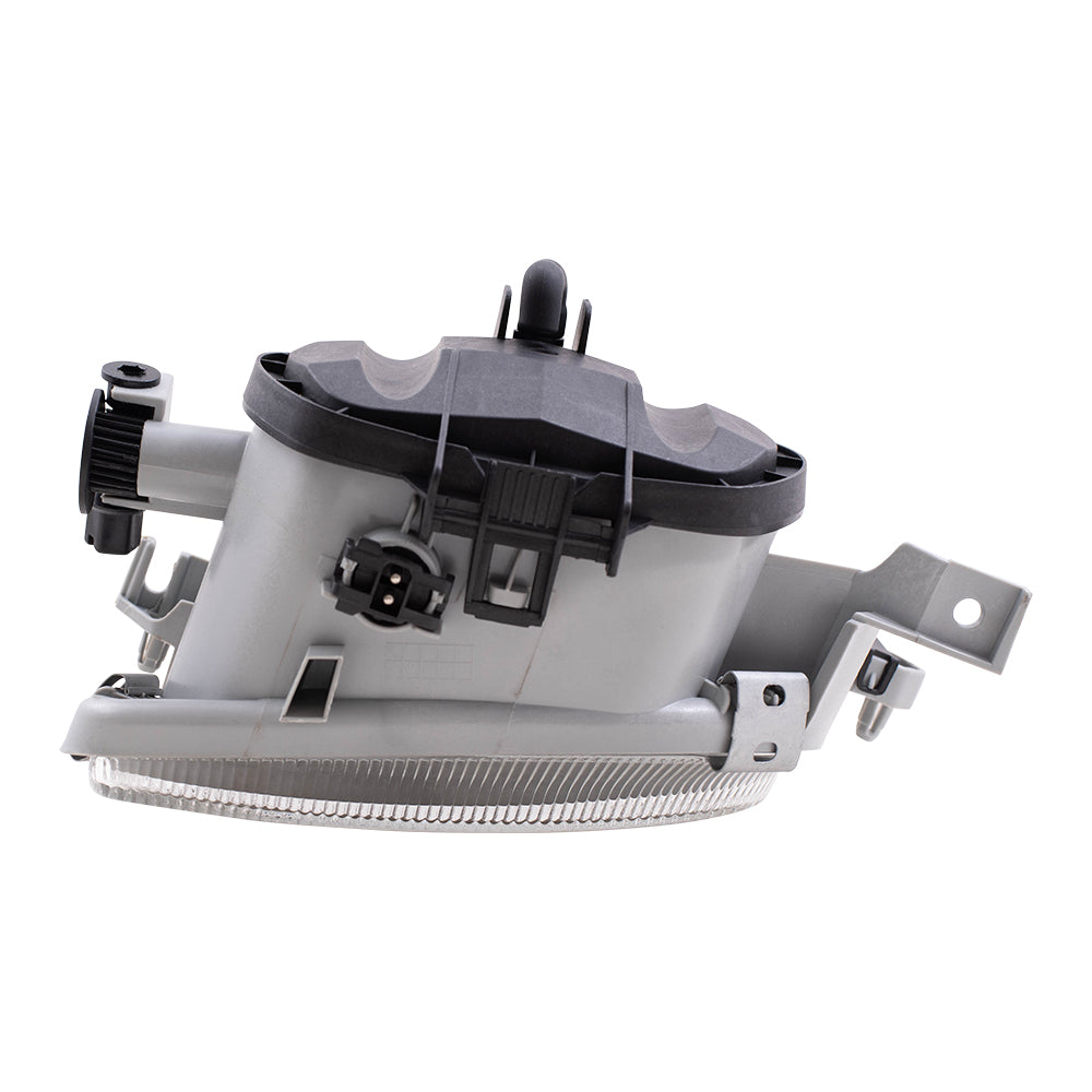 Brock Replacement Driver and Passenger Fog Lights Lamps Compatible with E-Class C43 CLK320 SLK230 1708200156 1708200256