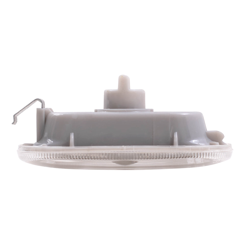 Brock Replacement Front Side Repeater Light Units with Clear Lens Compatible with 1999-2005 Golf 1995-2005 A4 1998-2005 Passat 1999-2002 Cabrio 1J0949117