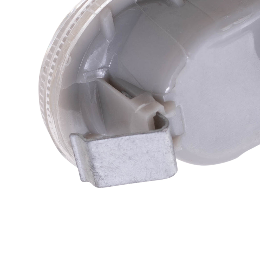 Brock Replacement Front Side Repeater Light Units with Clear Lens Compatible with 1999-2005 Golf 1995-2005 A4 1998-2005 Passat 1999-2002 Cabrio 1J0949117