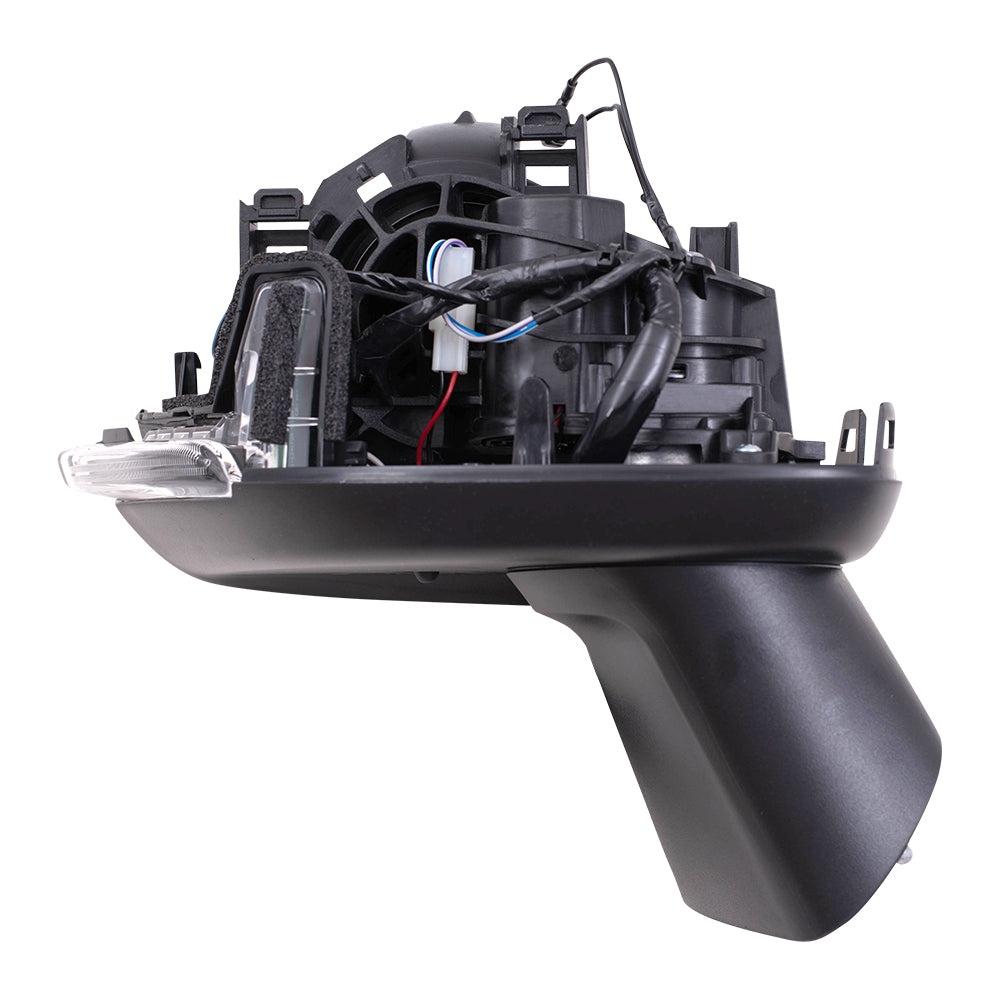 Brock Replacement Set Driver and Passenger Power Folding Side Door Mirrors Heated Signal with Memory Compatible with 2018 2019 XC60 XC60 Plug-In