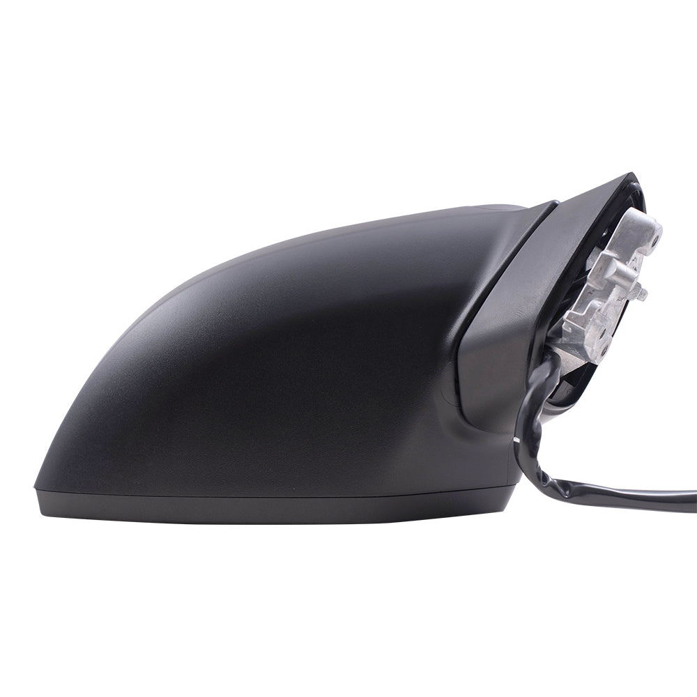 Brock Replacement Passenger Side Power Mirror w/ Heat Signal Compatible with 17-19 A4 17-19 A4 Allroad 18-19 S4