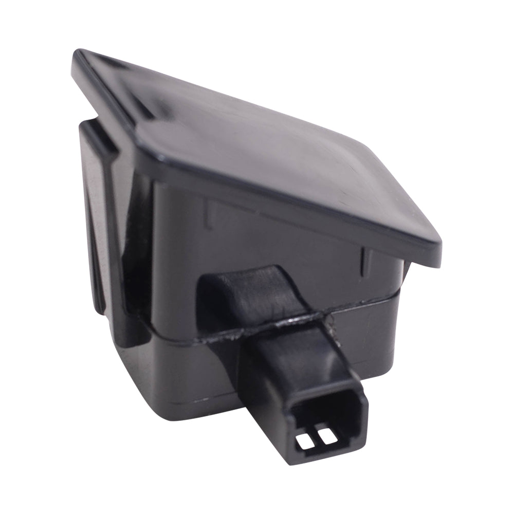 Brock Replacement Driver and Passenger Set Power Mirrors w/ Heat Signal Lane Departure Warning Compatible with 17-19 A4 17-19 A4 Allroad 18-19 S4