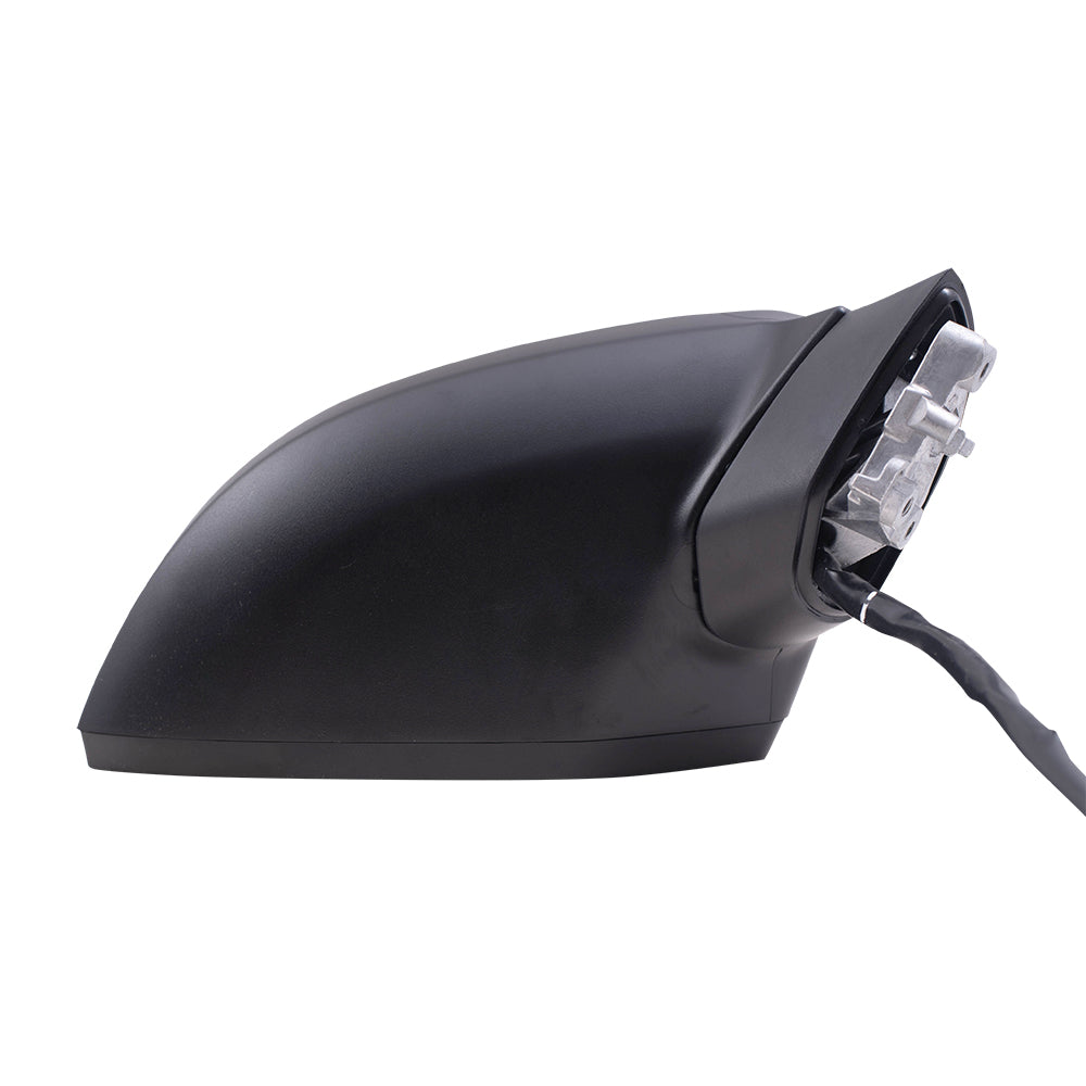 Brock Replacement Driver and Passenger Set Power Mirrors w/ Heat Signal Lane Departure Warning Compatible with 17-19 A4 17-19 A4 Allroad 18-19 S4