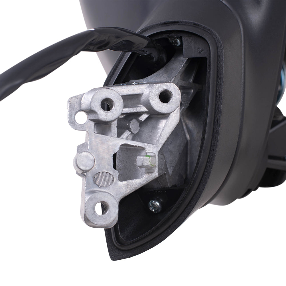 Brock Replacement Driver Side Power Mirror w/ Heat Signal Lane Daparture Warning Compatible with 17-19 A4 17-19 A4 Allroad 18-19 S4