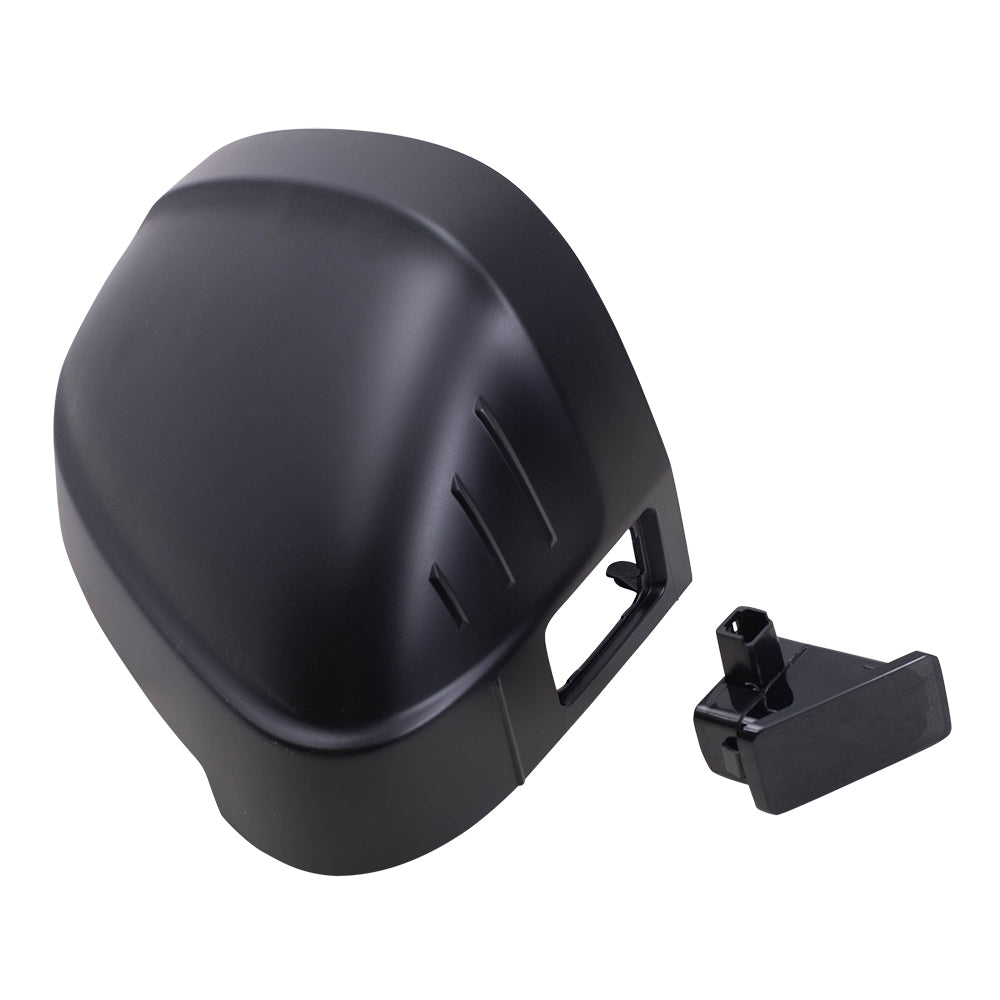 Brock Replacement Passenger Side Power Mirror w/ Heat Signal Lane Departure Warning Compatible with 17-19 A4 17-19 A4 Allroad 18-19 S4