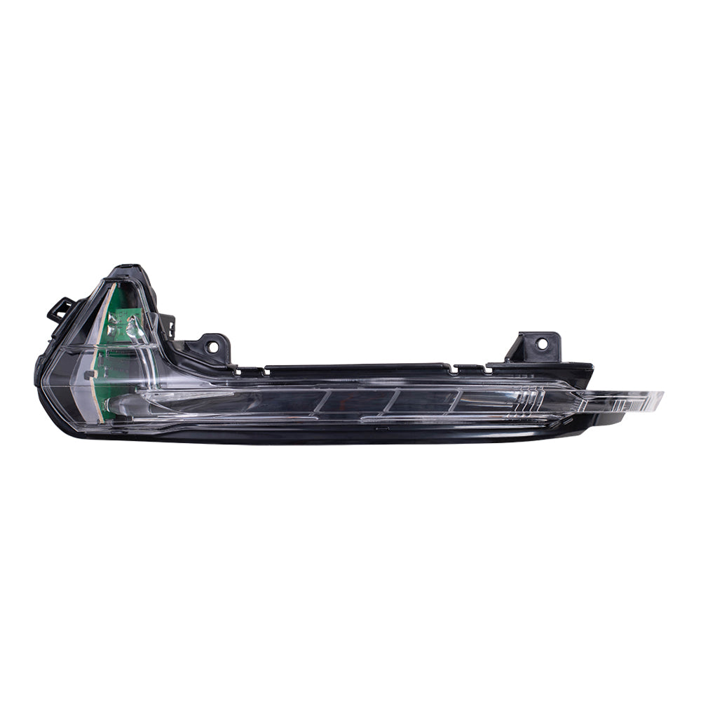 Brock Replacement Driver Power Folding Mirror Heated with Signal Compatible with 2012 2013 2014 2015 2016 2017 2018 A6