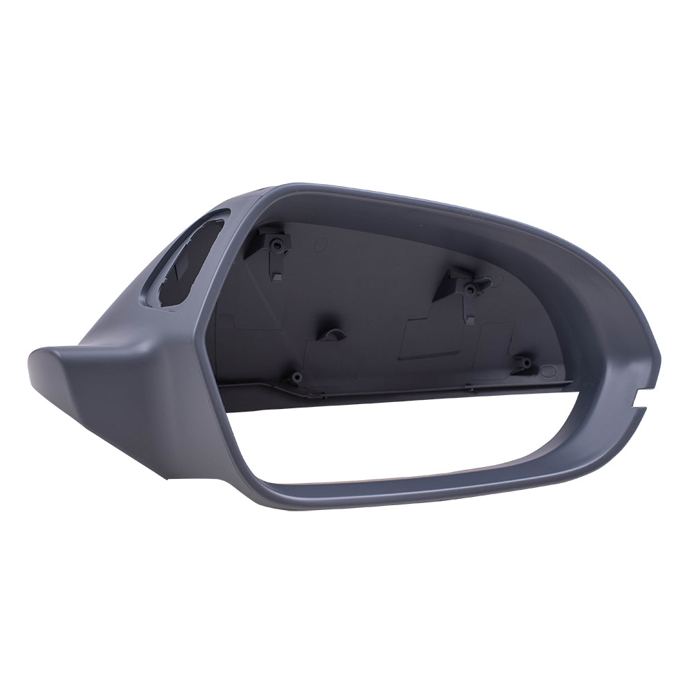 Brock Replacement Passenger Power Folding Mirror Heated Signal with Lane Change Assist Compatible with 2012 2013 2014 2015 2016 2017 2018 A6