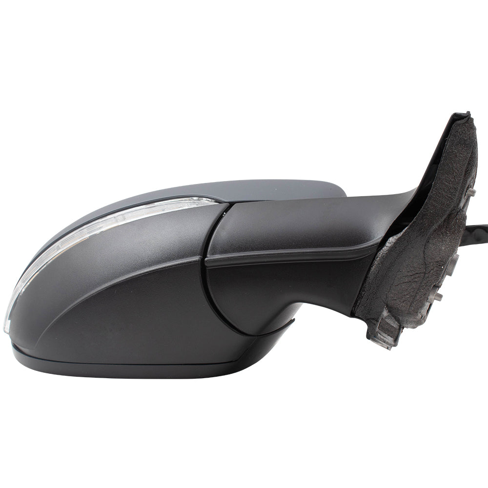 Brock Replacement Pair Set Power Folding Side View Mirrors Heated Signal Memory without BLIS Compatible with 2016 2017 2018 2019 Passat 561857507BF9B9 561857508BF9B9