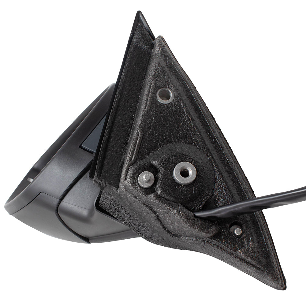 Brock Replacement Drivers Power Folding Side View Mirror Heated Signal Memory without BLIS Compatible with 2016 2017 2018 2019 Passat 561857507BF9B9