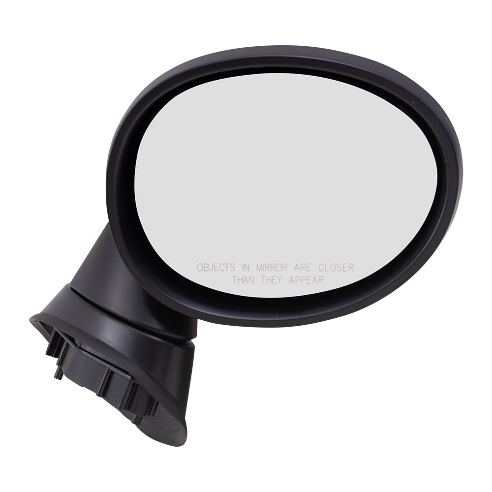 Brock Replacement Passenger Side Power Mirror Assembly w/ Heat Memory Power Folding Compatible with 17-19 Countryman