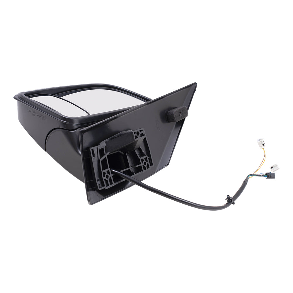 Brock Replacement Driver Side Power Mirror Textured Black with Heat, Signal, Blind Spot Detection & Manual Fold without Camera Compatible with 2019-2020 Sprinter Cargo 1500/2500/3500 (907)