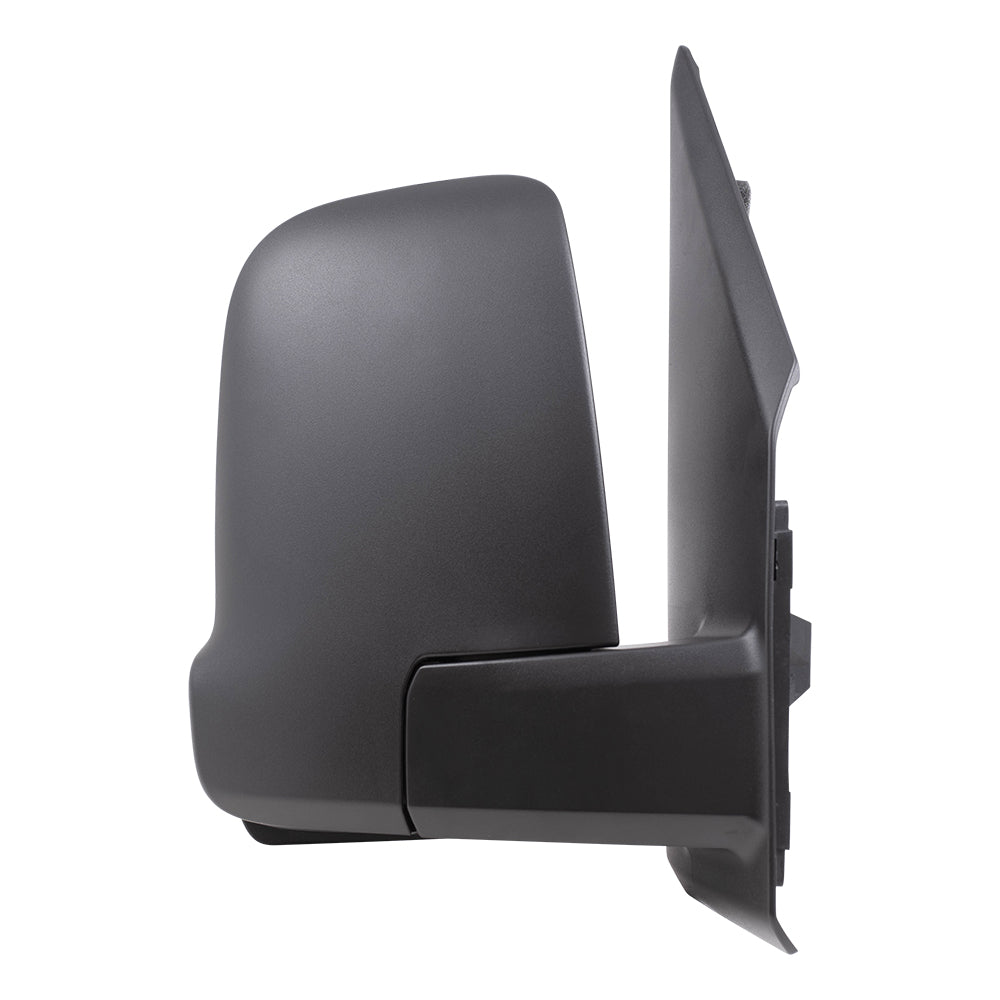Brock Replacement Driver and Passenger Side Power Mirrors Textured Black with Heat, Signal, Blind Spot Detection & Power Fold Compatible with 2019-2020 Sprinter Cargo 1500/2500/3500 (907)