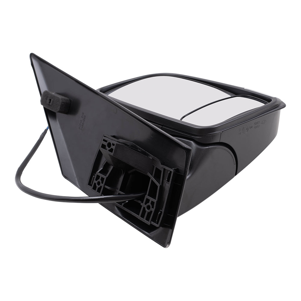 Brock Replacement Driver and Passenger Side Power Mirrors Textured Black with Heat, Signal, Blind Spot Detection & Power Fold Compatible with 2019-2020 Sprinter Cargo 1500/2500/3500 (907)