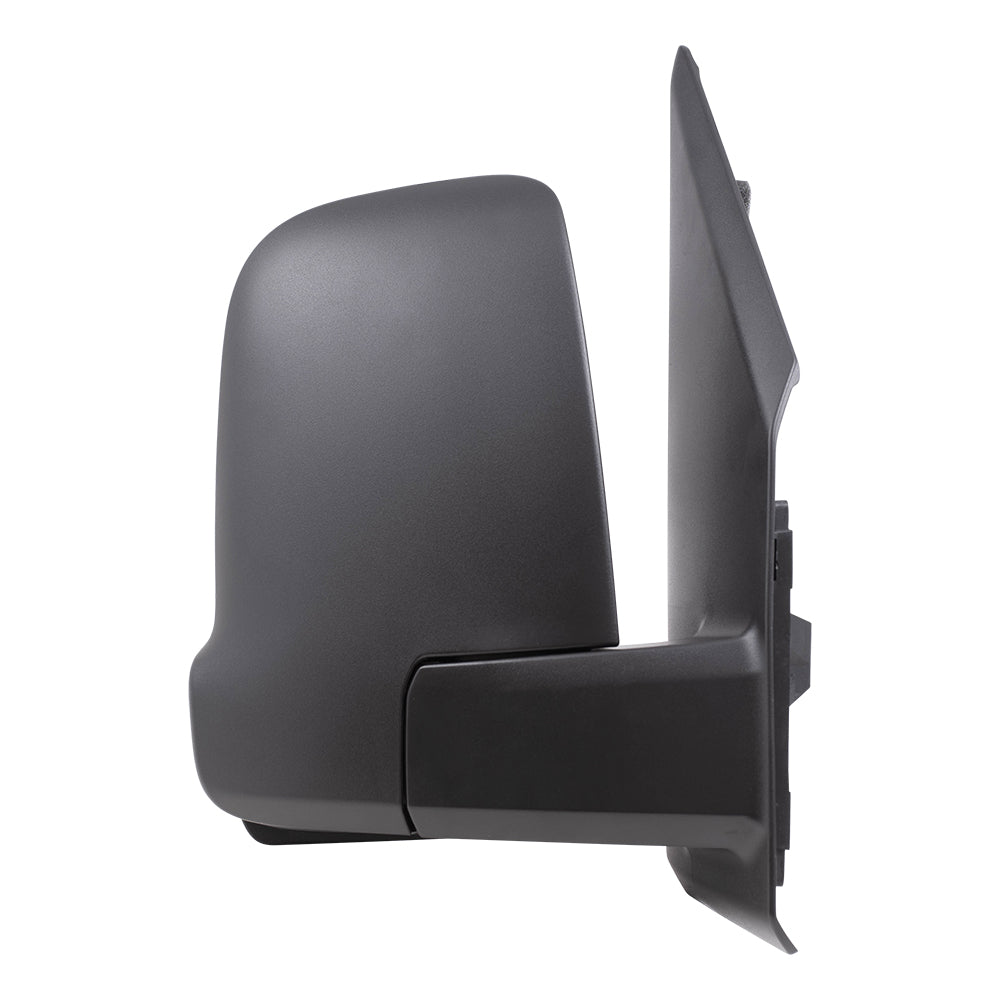 Brock Replacement Passenger Side Power Mirror Textured Black with Heat, Signal, Blind Spot Detection & Power Fold W/O Camera Compatible with 2019-2020 Sprinter Cargo 1500/2500/3500 (907)