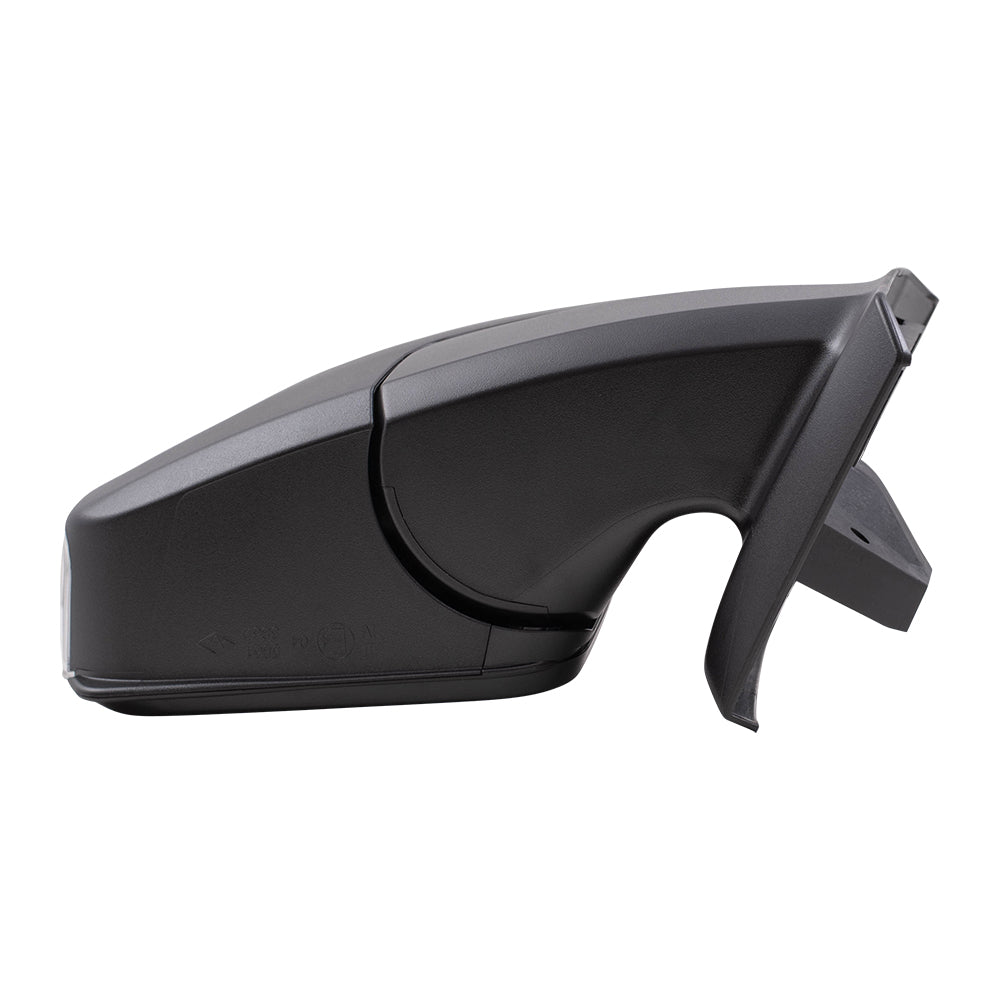Brock Replacement Passenger Side Power Mirror Textured Black with Heat, Signal, Blind Spot Detection & Power Fold W/O Camera Compatible with 2019-2020 Sprinter Cargo 1500/2500/3500 (907)