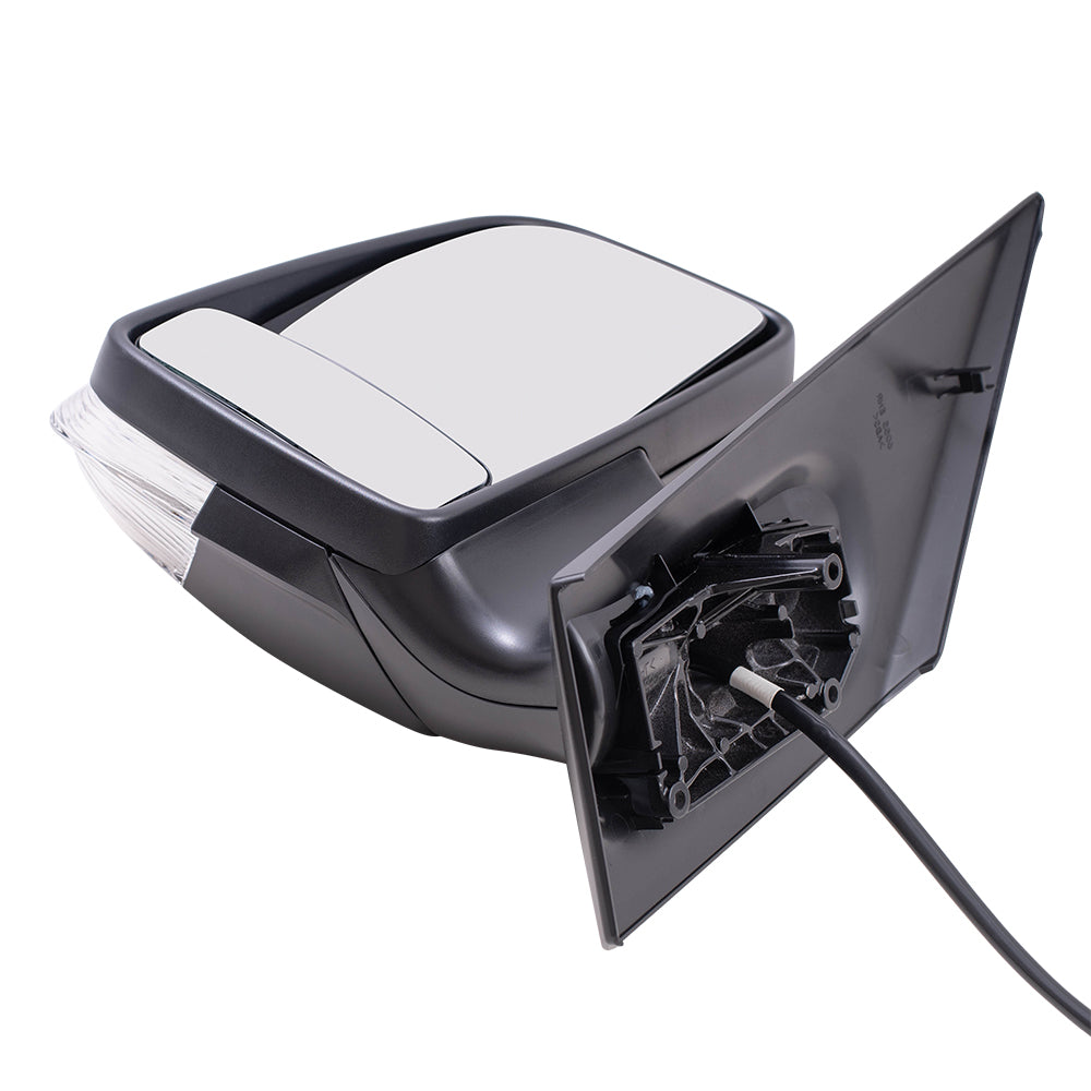 Brock Replacement Driver Side Power Mirror Short Arm with Heat, Signal & Manual Fold Compatible with 2019-2020 Sprinter Cargo 3500XD(907) & 2019-2020 Springer Cargo 4500 (907)