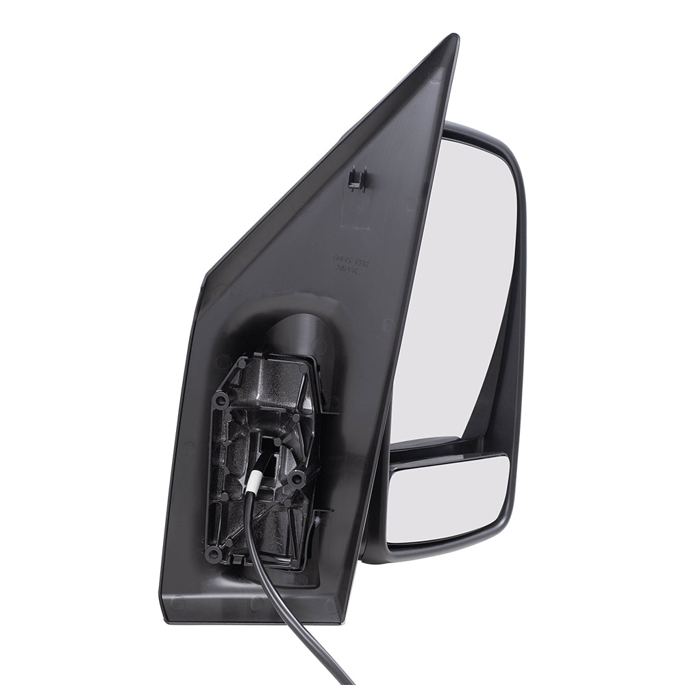 Brock Replacement Passenger Side Power Mirror Short Arm with Heat, Signal & Manual Fold Compatible with 2019-2020 Sprinter Cargo 3500XD(907) & 2019-2020 Springer Cargo 4500 (907)