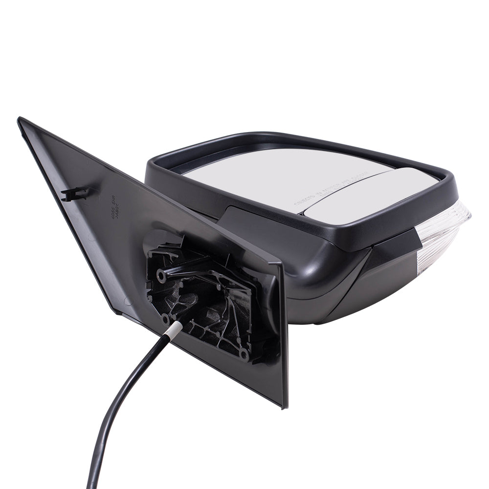 Brock Replacement Driver and Passenger Side Power Mirror Short Arms with Heat, Signal, Manual Fold & Blind Spot Detection Compatible with 2019-2020 Sprinter Cargo 3500XD (907)/ 4500 (907)
