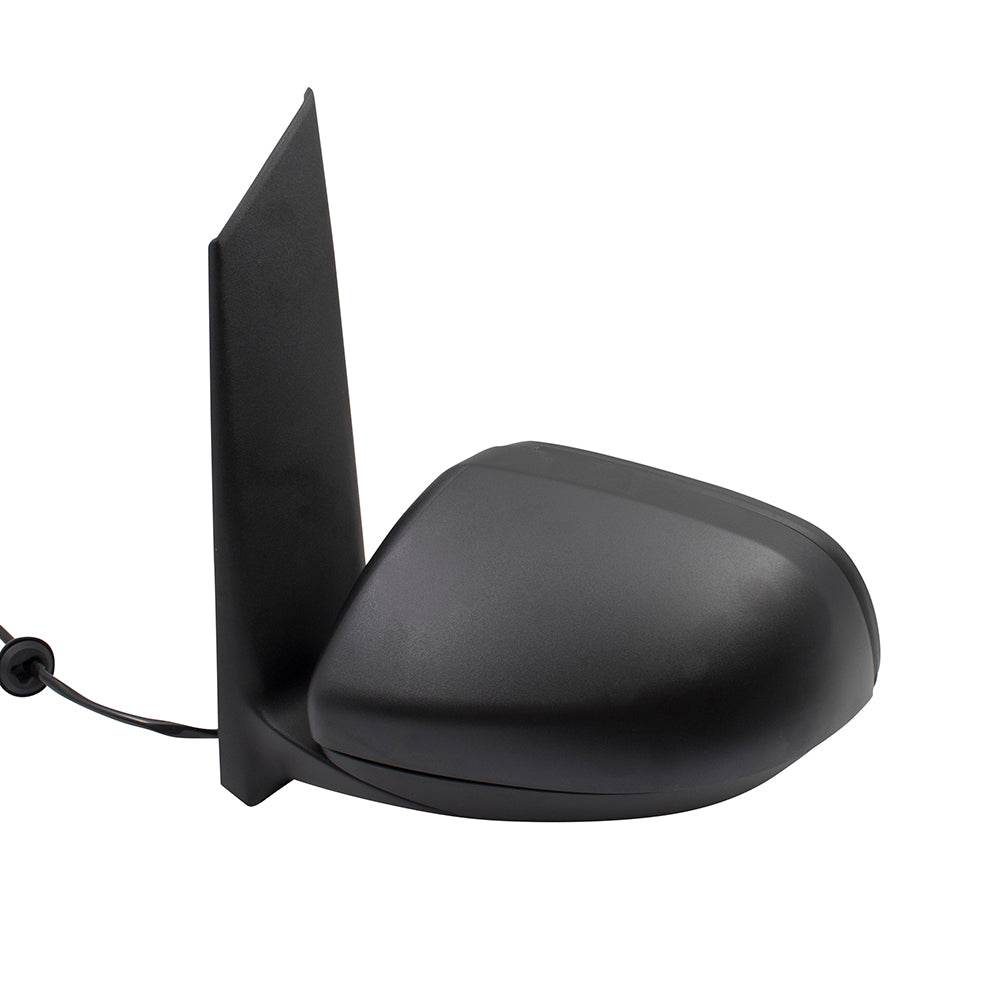 Brock Replacement Pair Set Power Side View Mirrors Heated w/ Textured Black Covers Compatible with 2016 2017 2018 2019 Metris 4478110400 4478111400 4478110500 4478111500