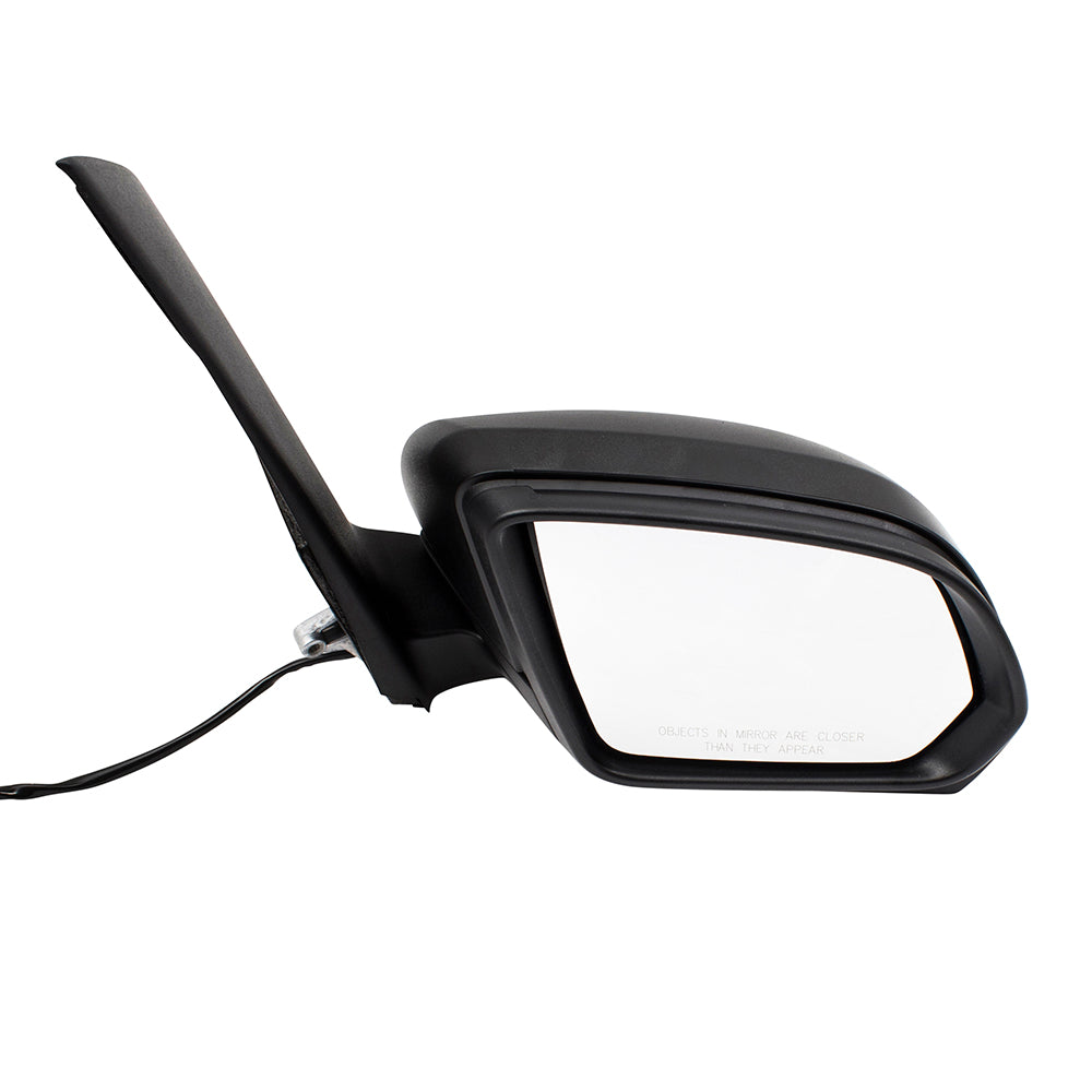 Brock Replacement Passengers Power Side View Mirror Heated w/ Textured Black Cover Compatible with 2016 2017 2018 2019 Metris 4478110500 4478111500 44781101009051