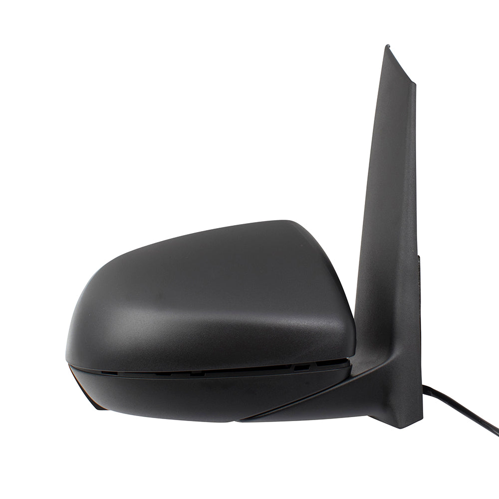 Brock Replacement Passengers Power Side View Mirror Heated w/ Textured Black Cover Compatible with 2016 2017 2018 2019 Metris 4478110500 4478111500 44781101009051