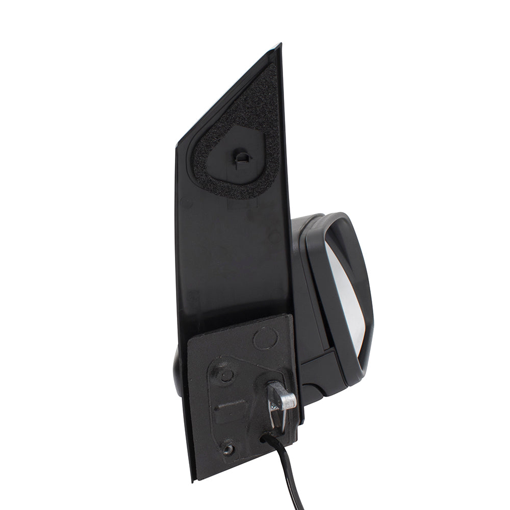 Brock Replacement Passengers Power Side View Mirror Heated w/ Textured Black Cover Compatible with 2016 2017 2018 2019 Metris 4478110500 4478111500 44781101009051