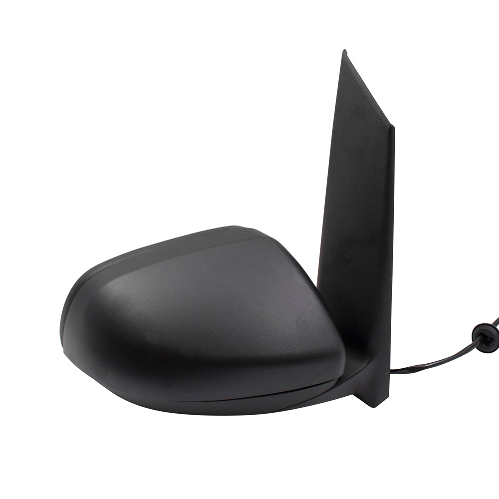Brock Replacement Passengers Power Side View Mirror Heated w/ Textured Black Cover Compatible with 2016 2017 2018 2019 Metris 4478110500 4478111500 44781101009051