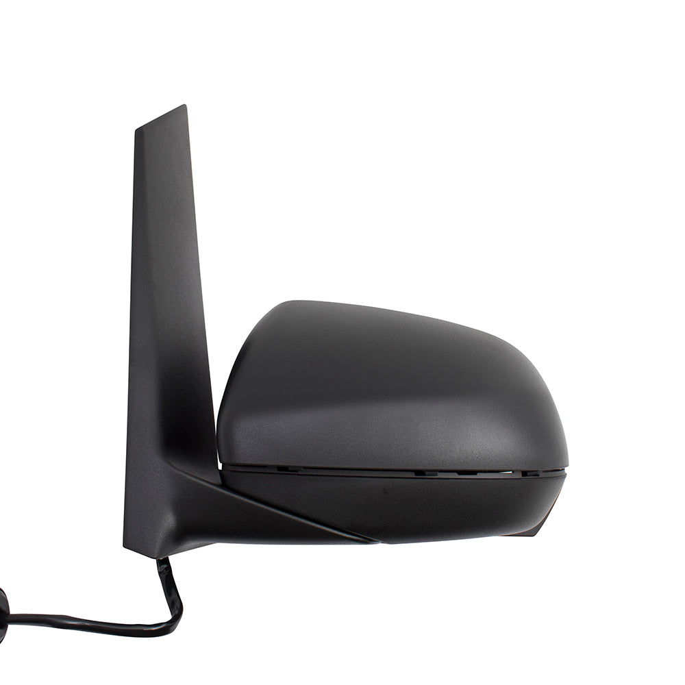 Brock Replacement Drivers Power Side View Mirror Heated w/ Blind Spot Detection Wiring Compatible with 2016 2017 2018 2019 Metris 4478111400 44781100009051