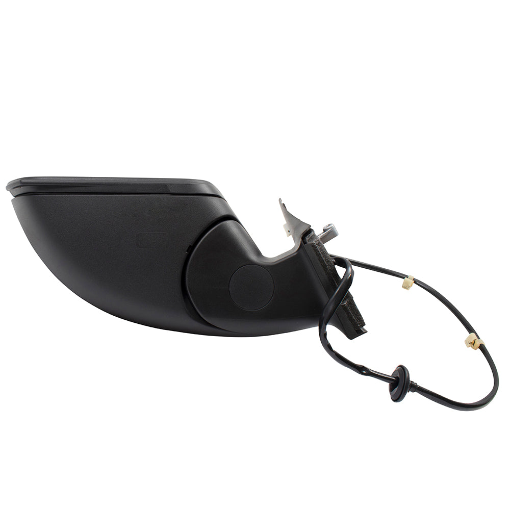 Brock Replacement Drivers Power Side View Mirror Heated w/ Blind Spot Detection Wiring Compatible with 2016 2017 2018 2019 Metris 4478111400 44781100009051