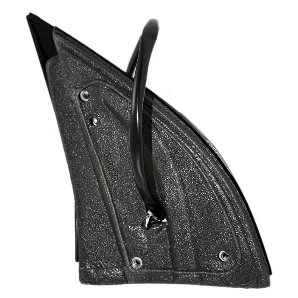 Brock Replacement Drivers Power Side View Mirror Heated Signal with Gray Cover Compatible with 2006 2007 2008 2009 Rabbit GTI 1K1857507DC9B9