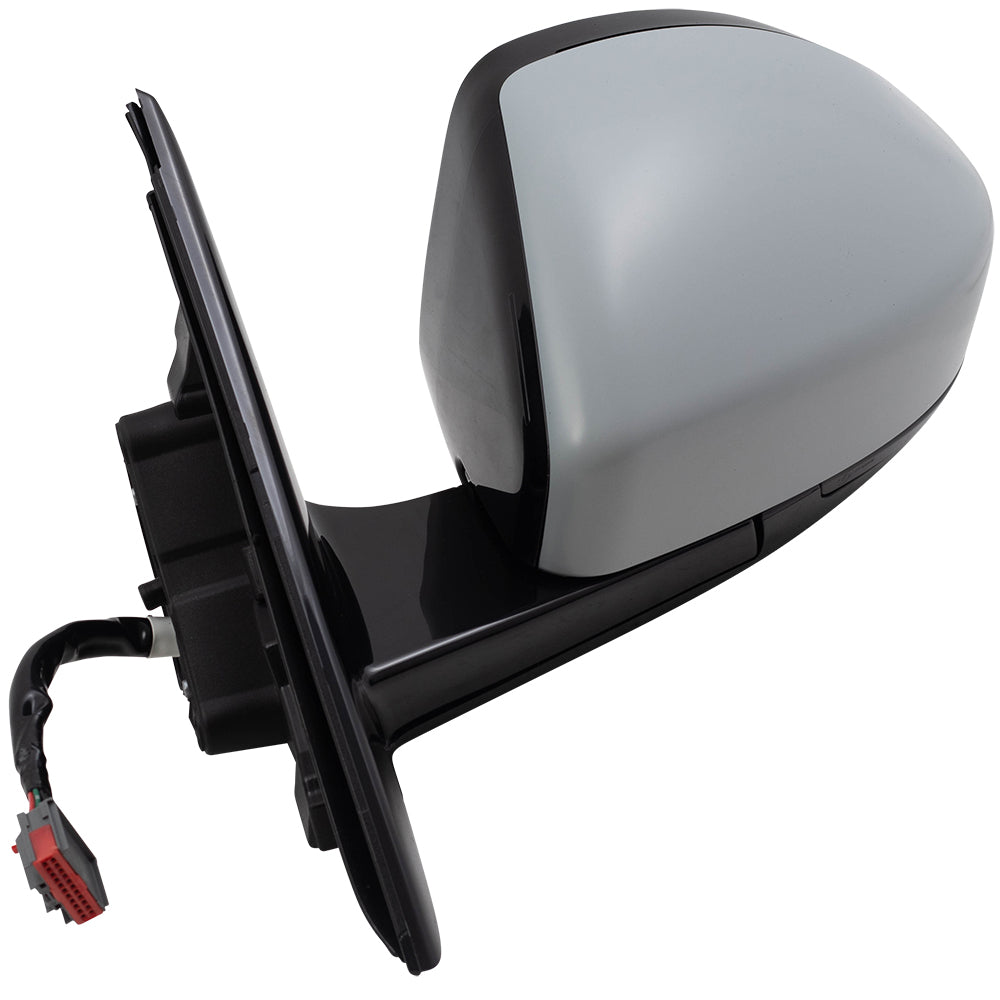 Brock Replacement Driver Power Folding Mirror Heated Compatible with 2014 2015 2016 2017 2018 2019 Range Evoque
