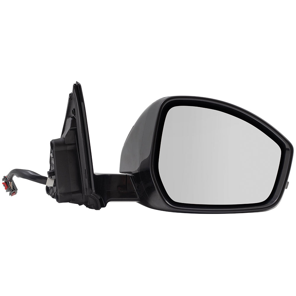 Brock Replacement Passenger Power Folding Mirror Heated Compatible with 2014 2015 2016 2017 2018 2019 Range Evoque