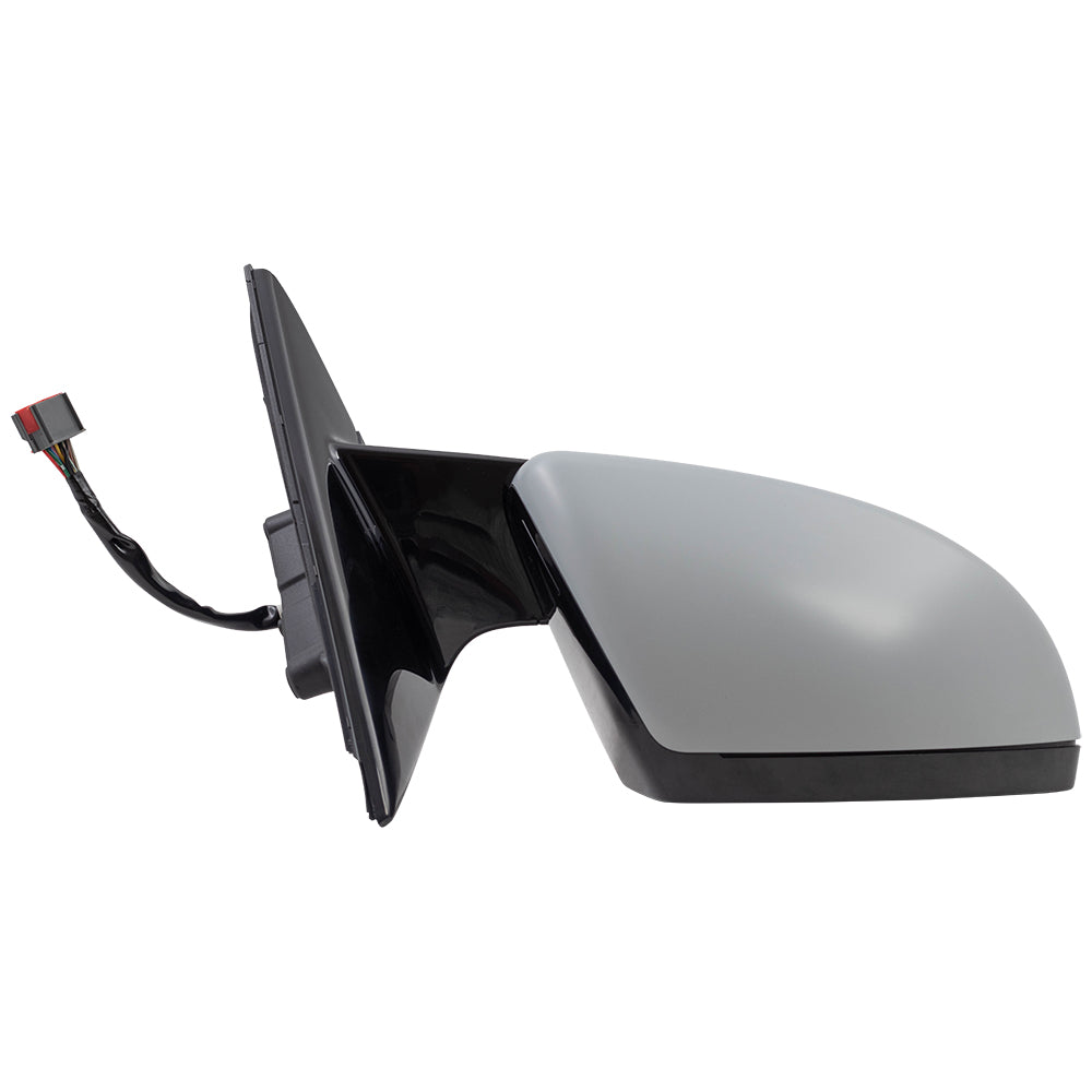 Brock Replacement Passenger Power Folding Mirror Heated Compatible with 2014 2015 2016 2017 2018 2019 Range Evoque
