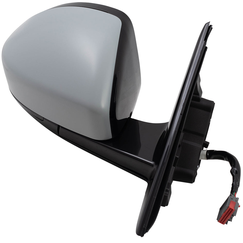 Brock Replacement Passenger Power Folding Mirror Heated Compatible with 2014 2015 2016 2017 2018 2019 Range Evoque