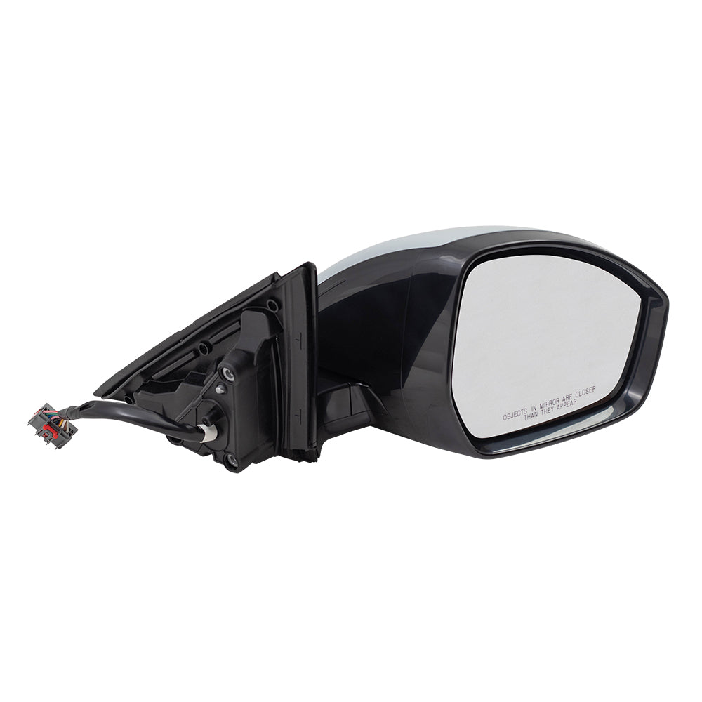 Brock Replacement Passenger Power Folding Mirror Heated Signal Memory Compatible with 14-19 Range Evoque