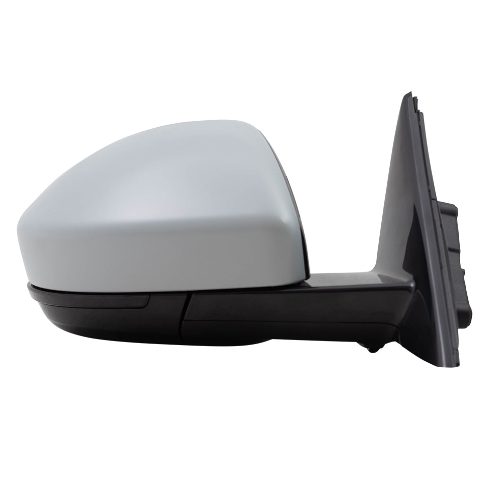 Brock Replacement Passenger Power Folding Mirror Heated Signal Memory Compatible with 14-19 Range Evoque
