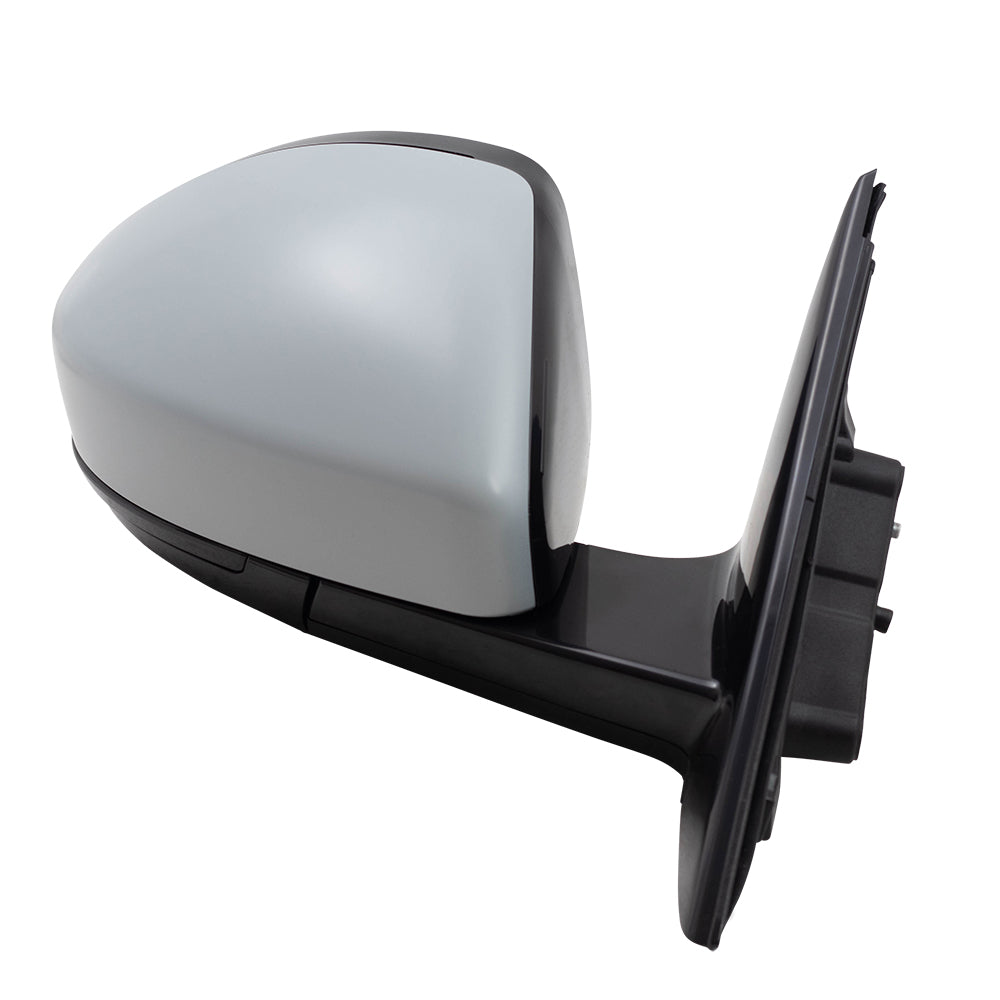 Brock Replacement Passenger Power Folding Mirror Heated Signal Memory Compatible with 14-19 Range Evoque