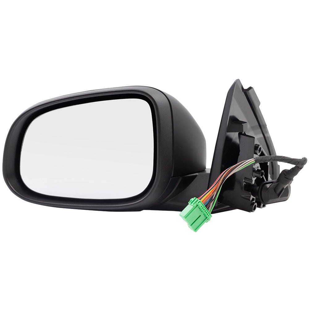 Brock Replacement Driver Power Mirror Heated Signal Memory Puddle Lamp Temperature Sensor Compatible with 2011 2012 2013 2014 2015 2016 2017 2018 S60