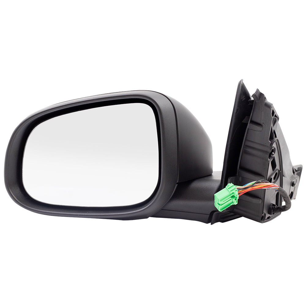 Brock Replacement Drivers Power Side View Mirror Heated Signal Memory Puddle Lamp Temperature Sensor fits 2012-2016 S80 w/out BLIS replaces 312989122 307164822