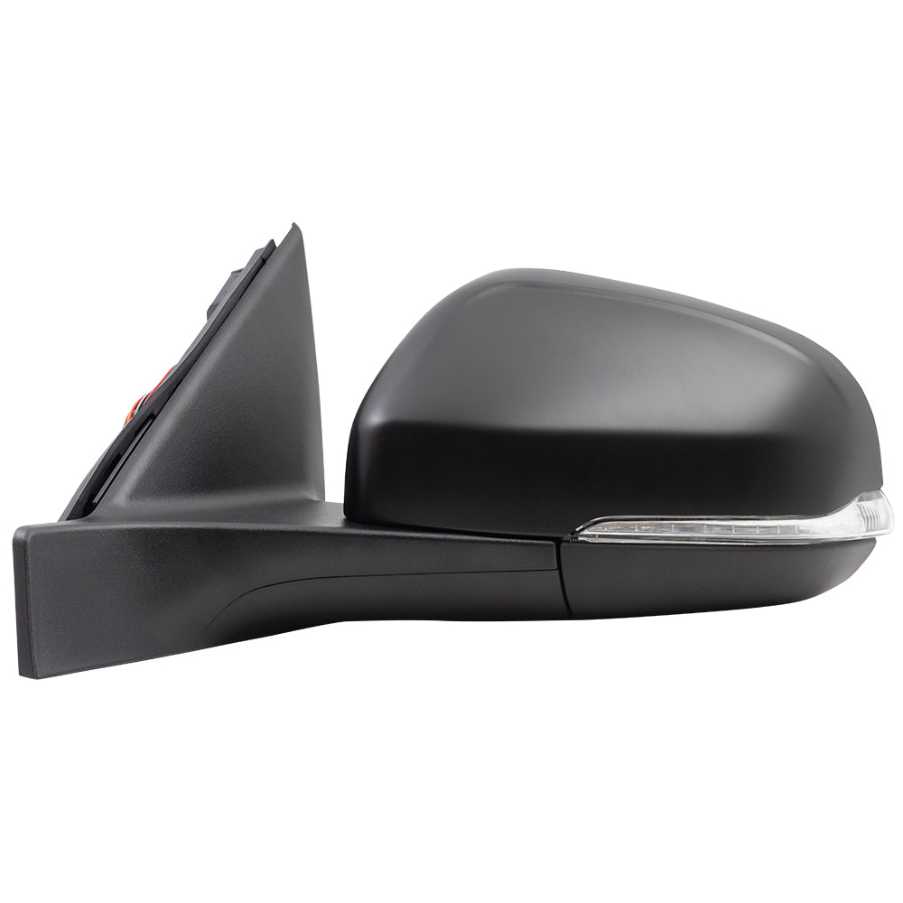 Brock Replacement Driver Power Folding Mirror Heated with Signal Memory Puddle Lamp Temperature Sensor Compatible with 2012 2013 2014 2015 2016 S80